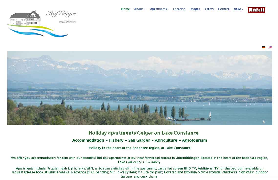 Webdesign Service Ueberlinegn Lake Constance